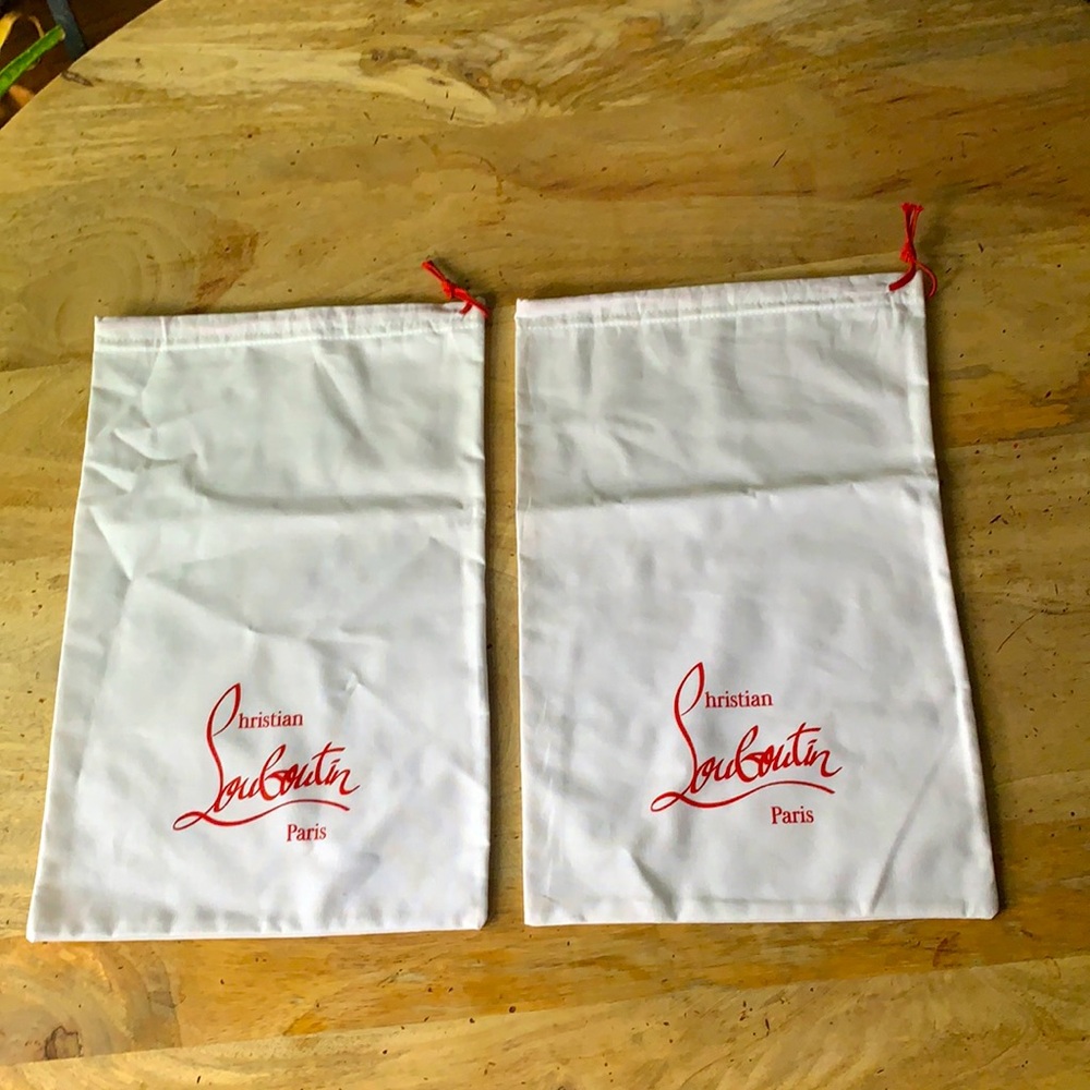 Christian Louboutin Pair of Dustbags -